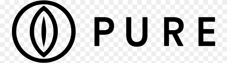 O Pure App Logo, Gray Free Png Download