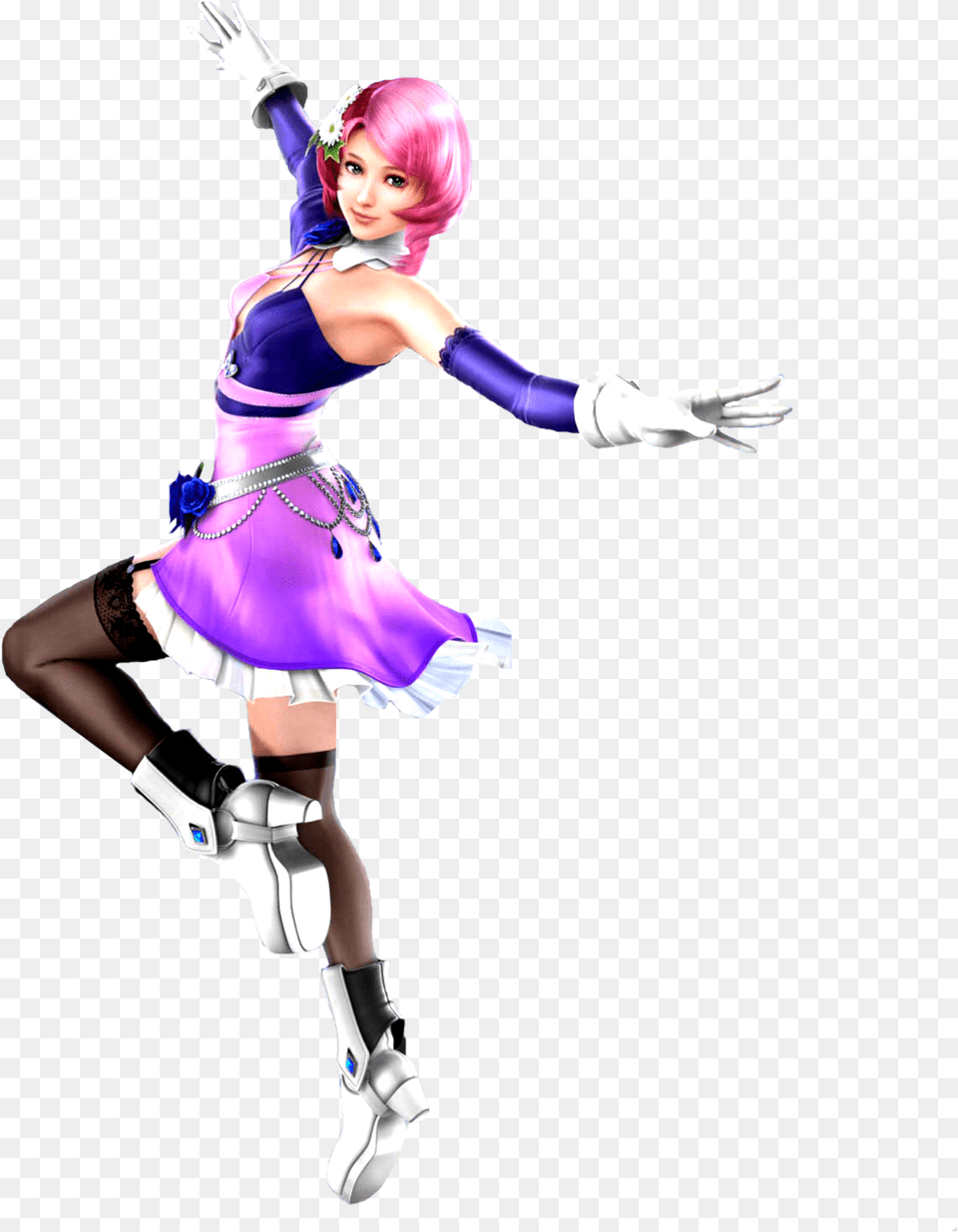 1024x1281 Tekken 7 Alisa Boskonovich Cutout, Person, Clothing, Leisure Activities, Costume Free Png Download