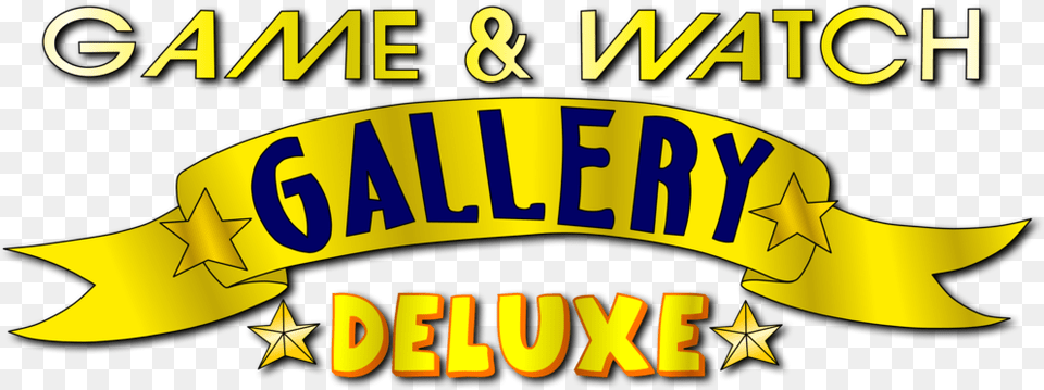 1024x417 Game And Watch Gallery Deluxe Logo Game Amp Watch Gallery, Text, Symbol Png Image