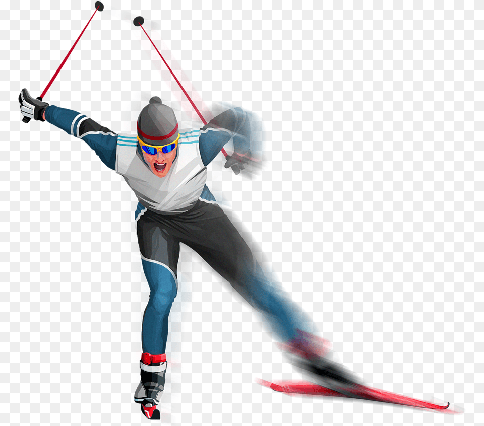 Skiing, Outdoors, Nature, Person, Adult Png