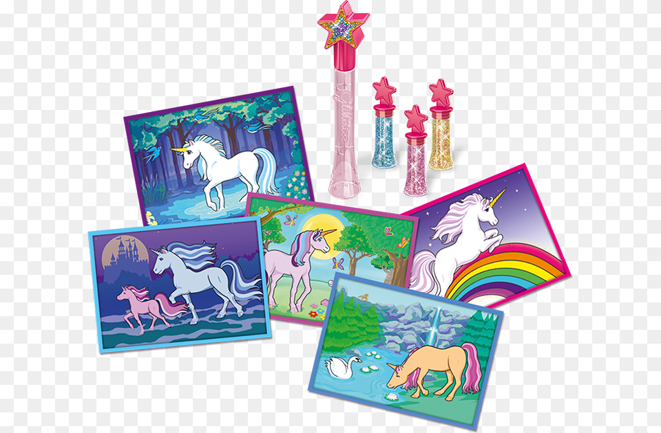 01 Glitterizz Unicorns Contents Before Stallion, Envelope, Greeting Card, Mail, Book Png