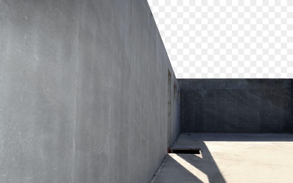 Concrete Wall, Architecture, Building, Handrail, Construction Free Png