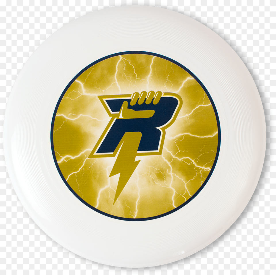 Lightning Bolt Logo, Plate, Frisbee, Toy Free Png Download