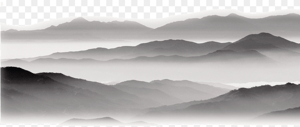 Hills, Fog, Mountain, Mountain Range, Nature Png Image