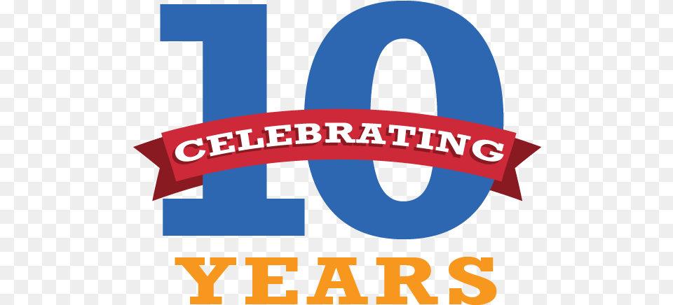 10th Anniversary Facebook Banner Employment 10 Year Anniversary, Logo, Machine, Wheel, Text Free Png Download
