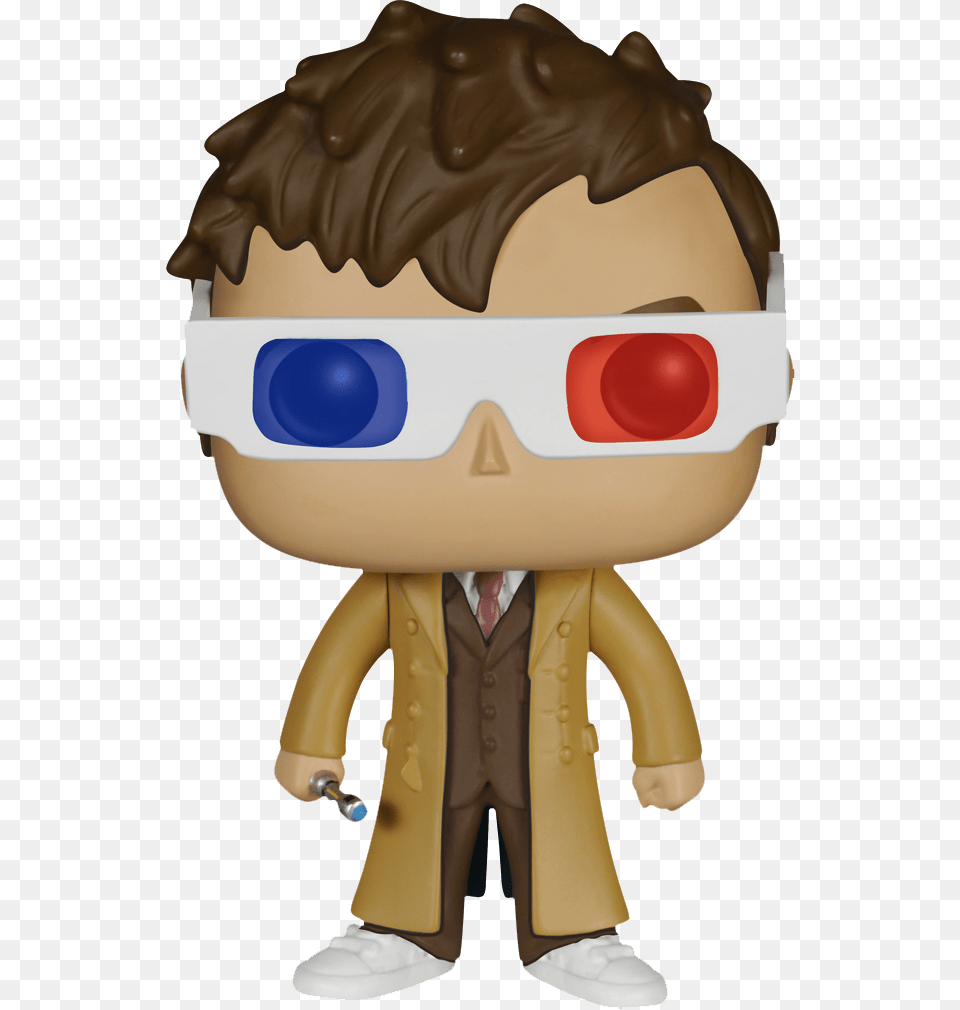 10th Doctor 3d Glasses Funko Pop, Clothing, Footwear, Shoe, Toy Free Transparent Png