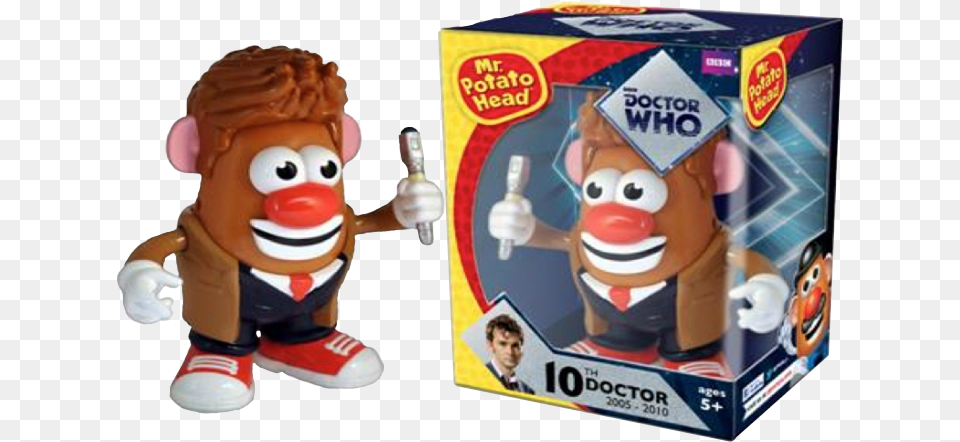 10th Doctor David Tennant Mr Potato Head By Underground Doctor Who 10th Doctor Mr Potato Head, Figurine, Clothing, Glove, Nature Free Png Download
