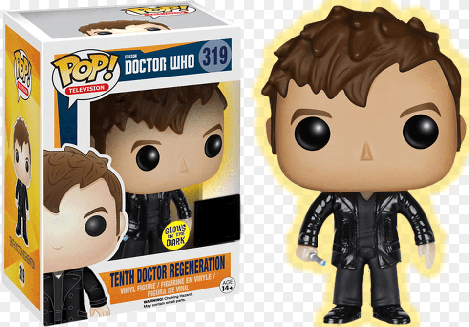 10th Doctor Funko Pop, Face, Head, Person, Baby Free Png Download