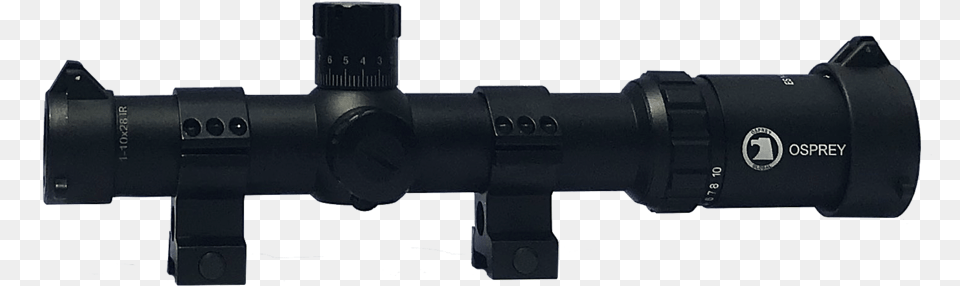 10x28ffp Scope Caps On Alt, Gun, Weapon, Lamp, Camera Free Transparent Png