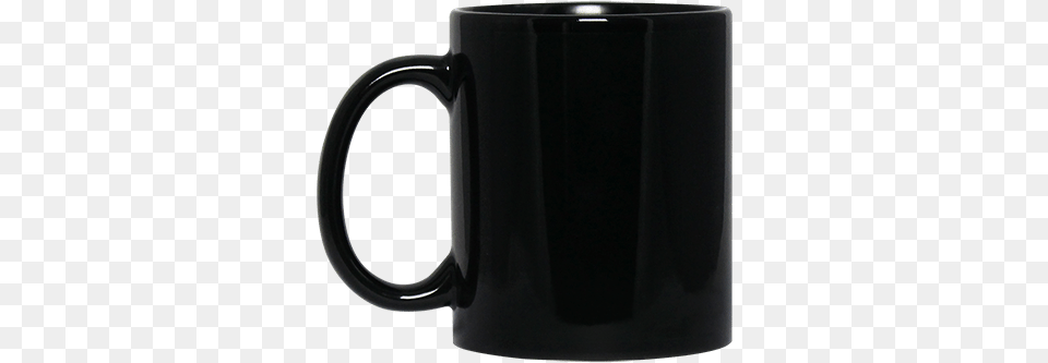 11 Oz 11 Oz Black Mug, Cup, Beverage, Coffee, Coffee Cup Png Image