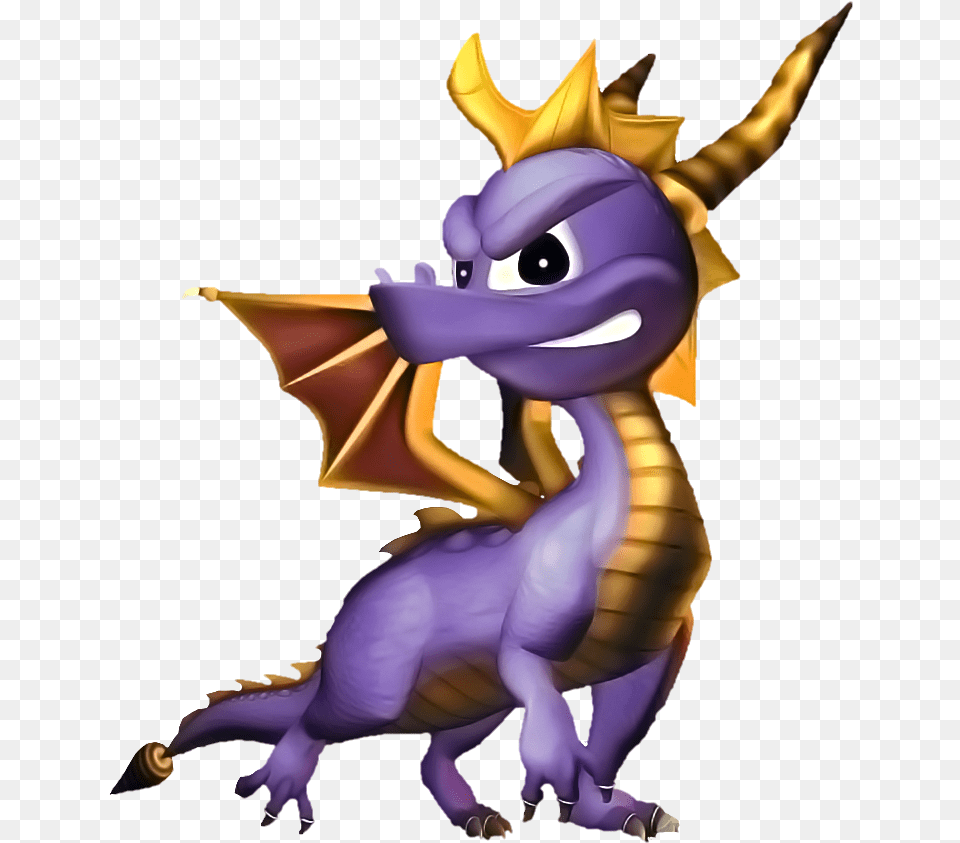 Spyro The Dragon, Animal, Dinosaur, Reptile, Purple Png