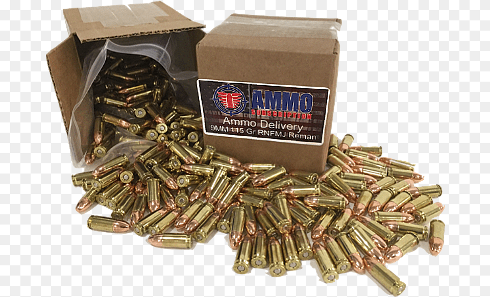 115 Gr Rncp Transparent Background Gun Bullet, Ammunition, Weapon Png