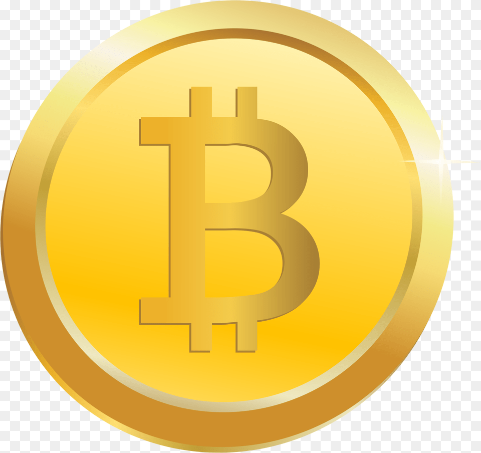 Bitcoin, Gold Free Transparent Png