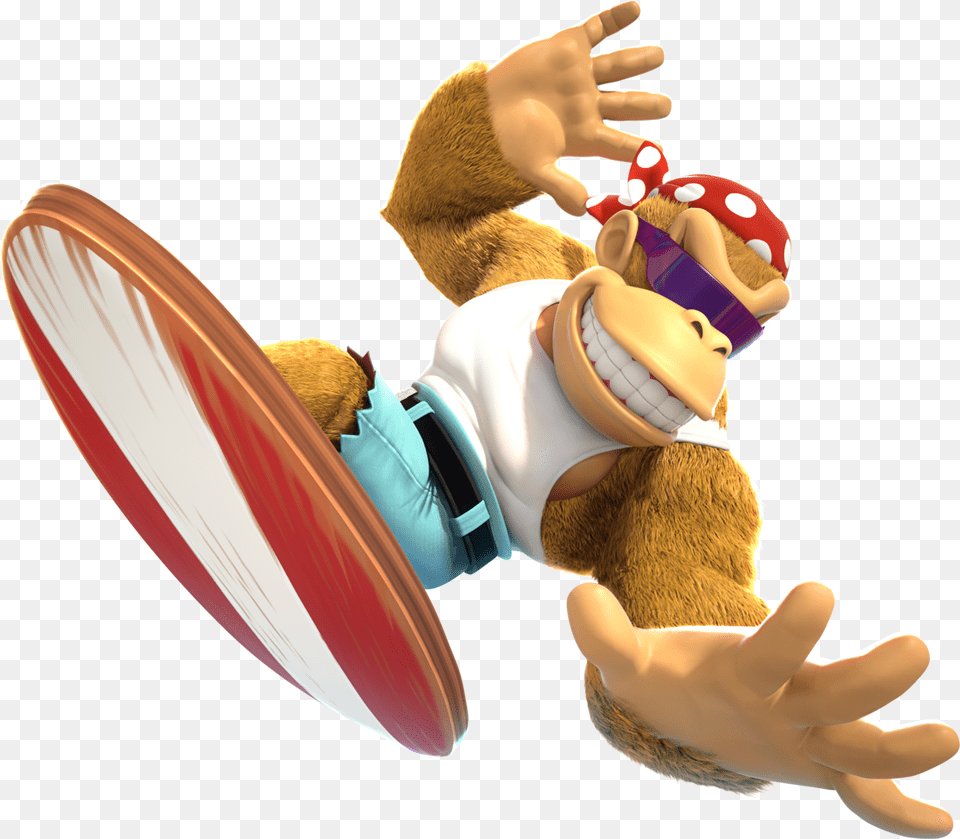 1171x1024 Fk Donkey Kong Tropical Freeze Funky Kong, Toy Free Transparent Png