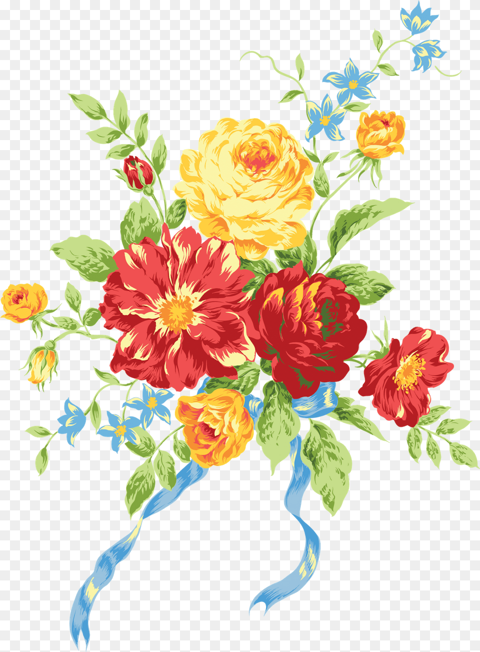 Flower Illustration Flowers Vector, Art, Floral Design, Pattern, Graphics Free Png Download