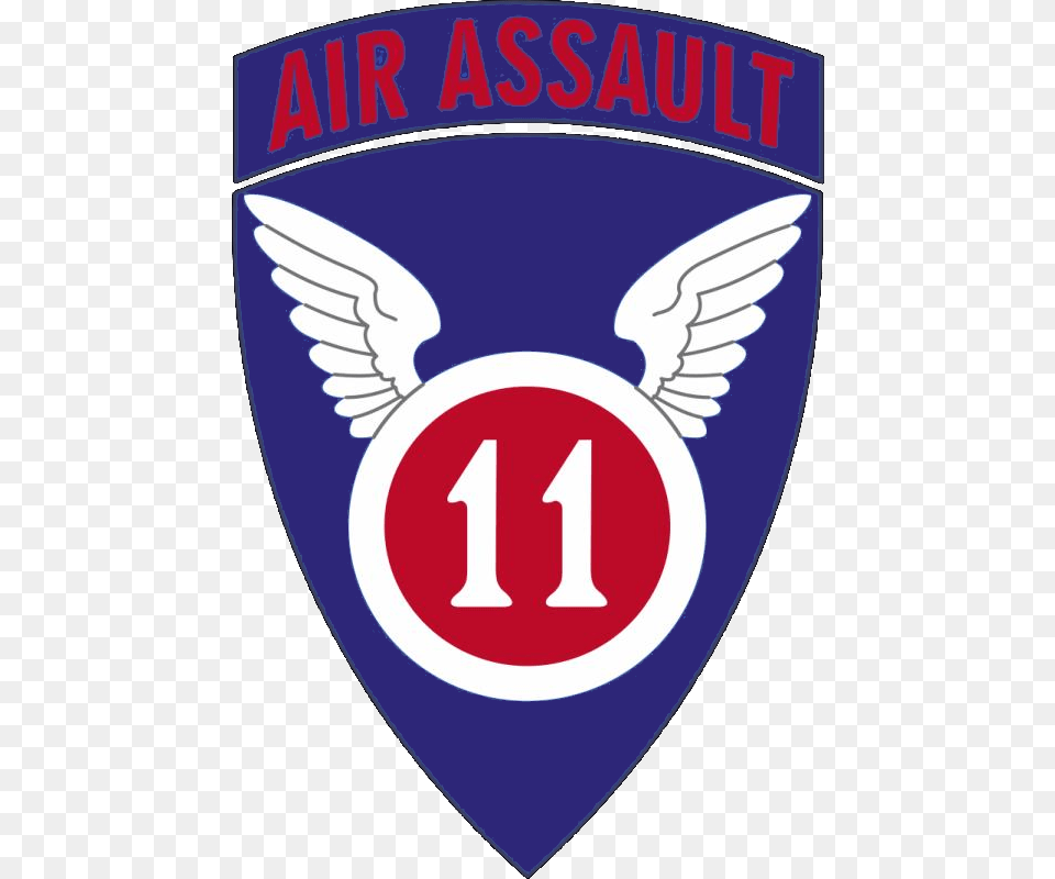 11th Air Assault Division 11th Airborne, Badge, Logo, Symbol, Emblem Free Png