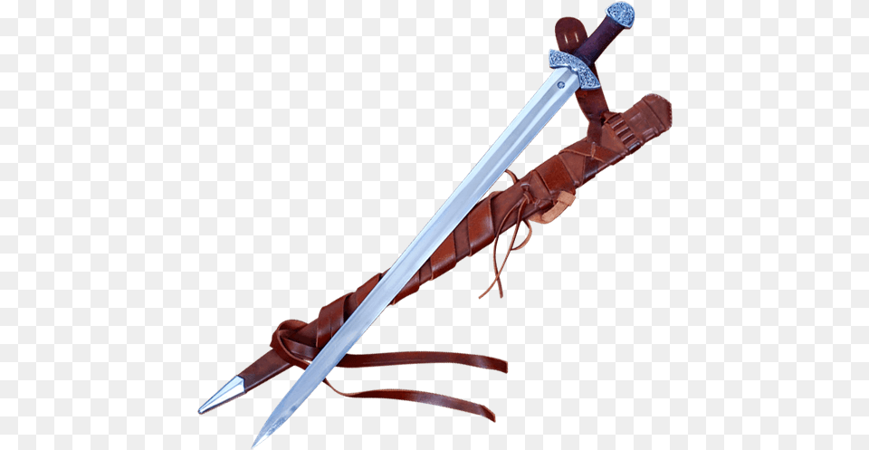 11th Century Viking Sword With Scabbard And Belt Viking Sword, Weapon, Blade, Dagger, Knife Free Transparent Png