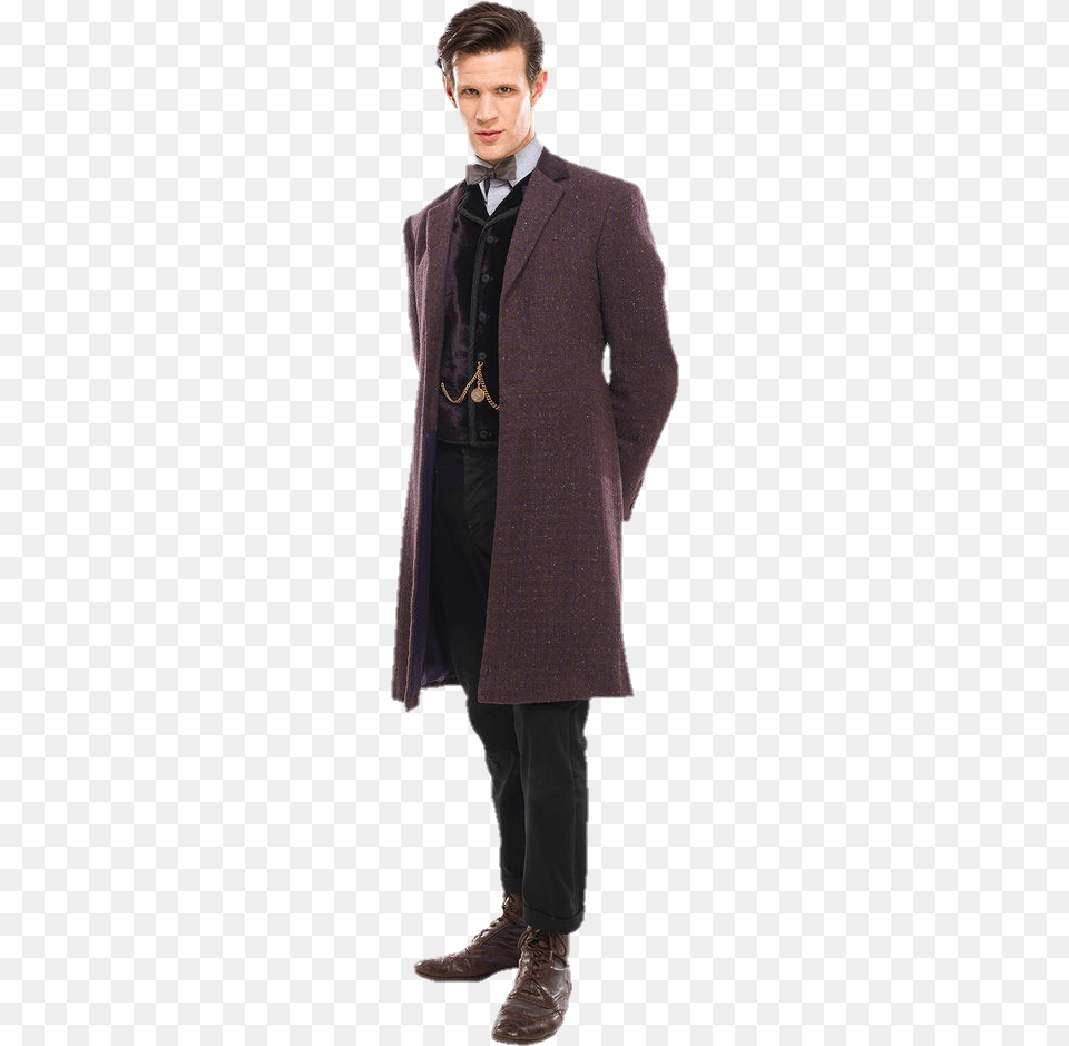 11th Doctor, Clothing, Coat, Overcoat, Adult Free Png