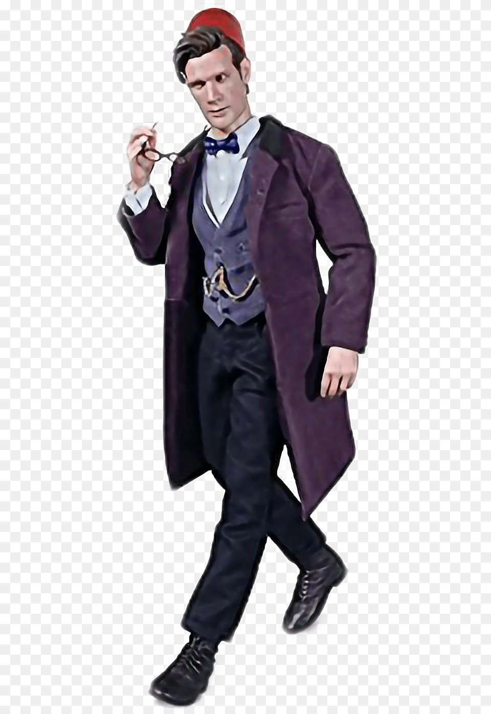 11th Doctor Freetoedit Cosplay, Clothing, Coat, Suit, Formal Wear Png Image