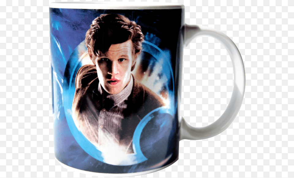 11th Doctor Matt Smith Boxed Mug Mug, Adult, Person, Female, Woman Free Png Download