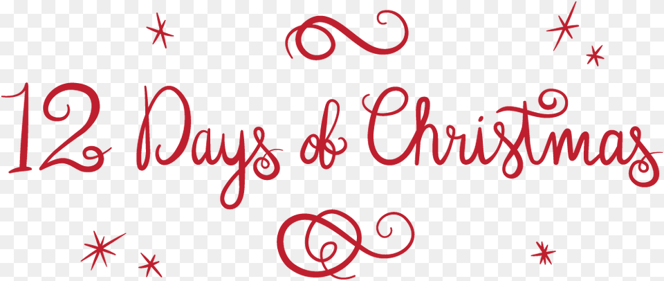 12 Days Of Christmas, Text Free Png