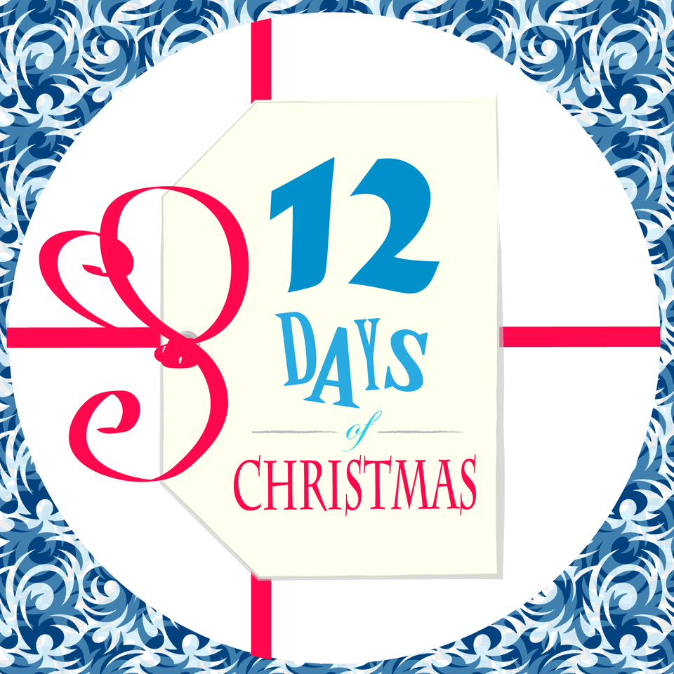 12 Days Of Christmas Circle, Number, Symbol, Text, Advertisement Free Transparent Png