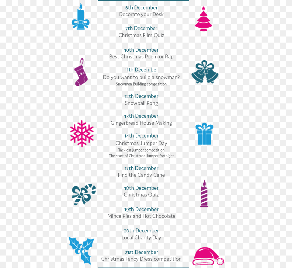 12 Days Of Xmas List Christmas Day, Nature, Outdoors, Text, Snow Free Png