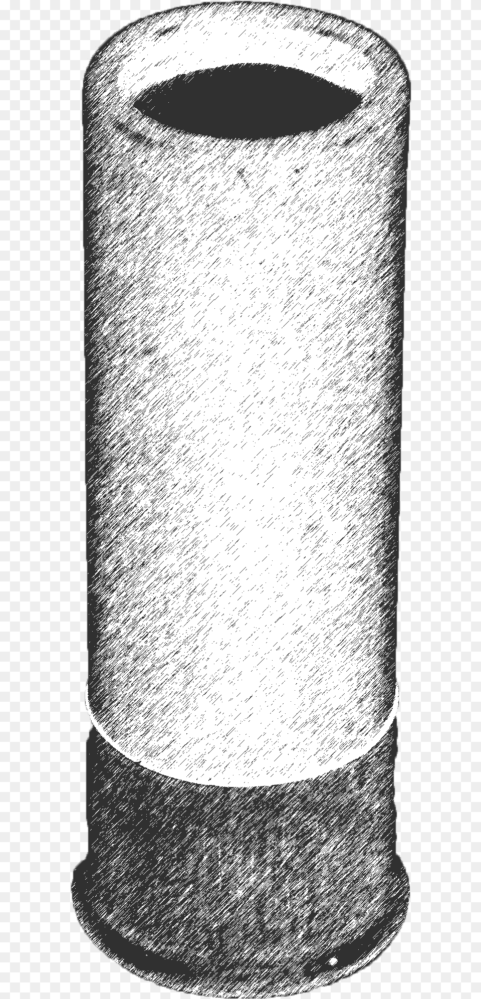 12 Gauge T Less Blank Column, Cylinder Png Image
