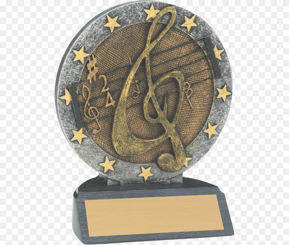 12 Music All Star Resin Baseball Trophy Png Image