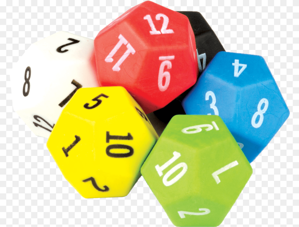 12 Sided Dice 6 Pack Image 12 Sided Dice, Game Png