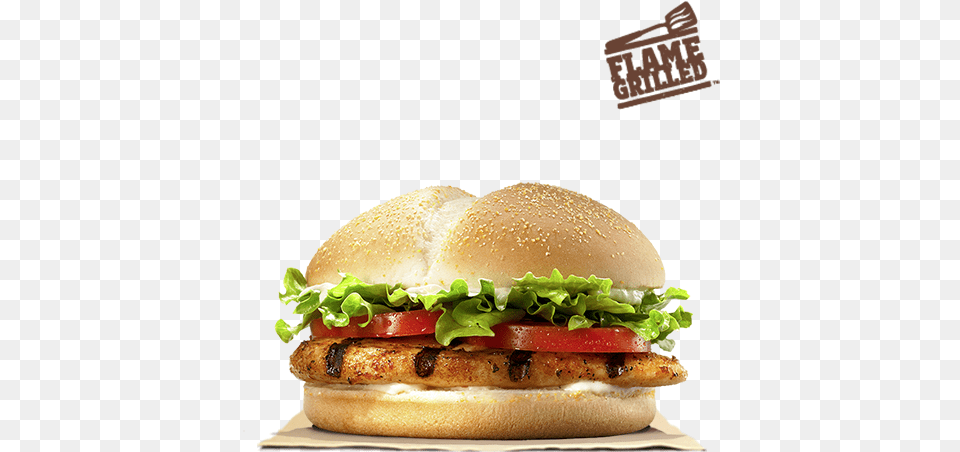 Grilled Chicken, Burger, Food Free Transparent Png