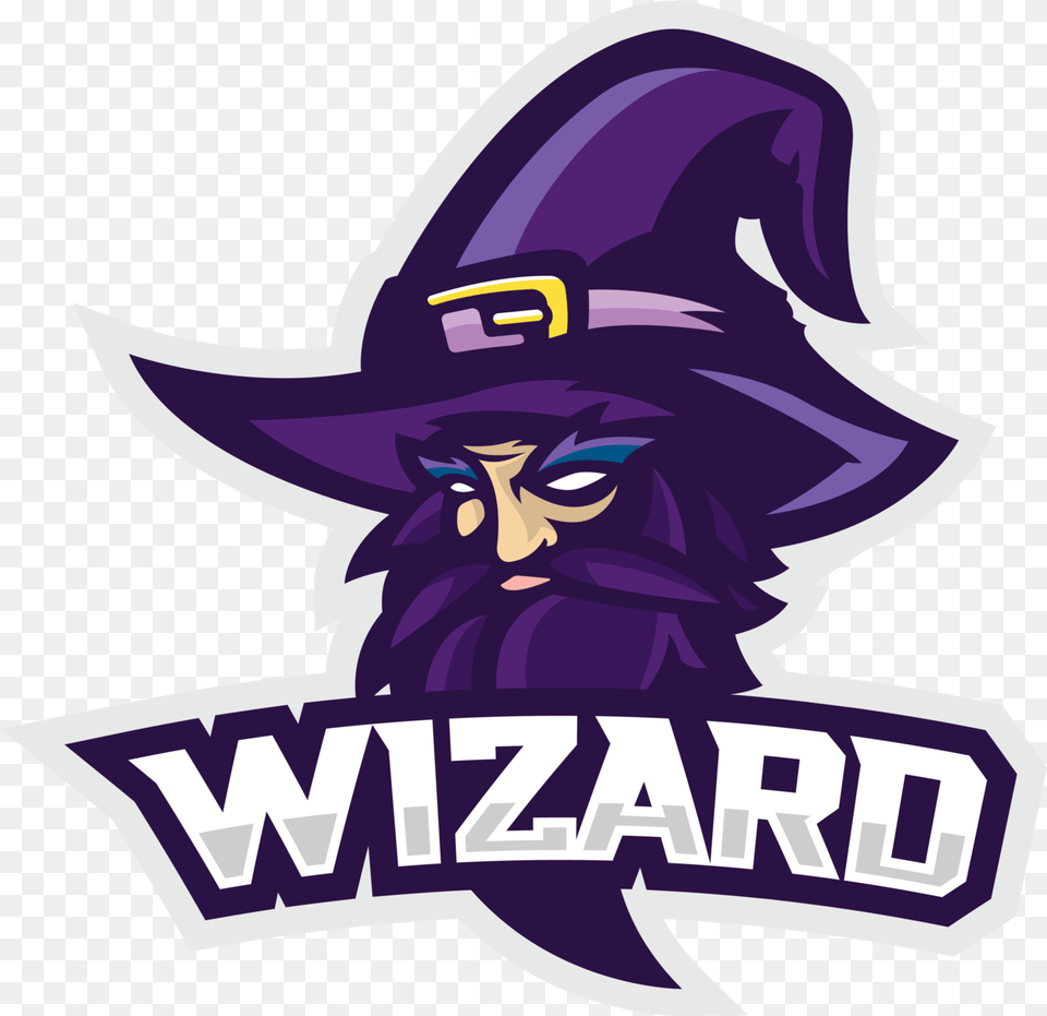Wizards Logo Wizard Logo The Wizards, Purple, Sticker, Face, Head Png