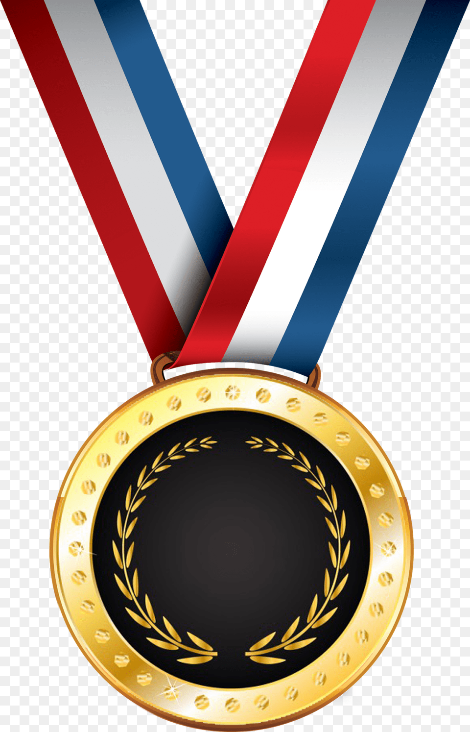 Ribon, Gold, Gold Medal, Trophy Png