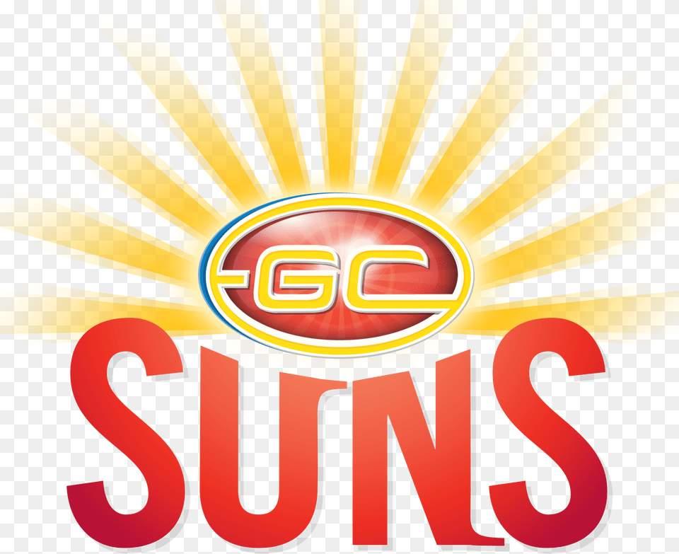 1270px Gold Coast Suns Logo, Light Png