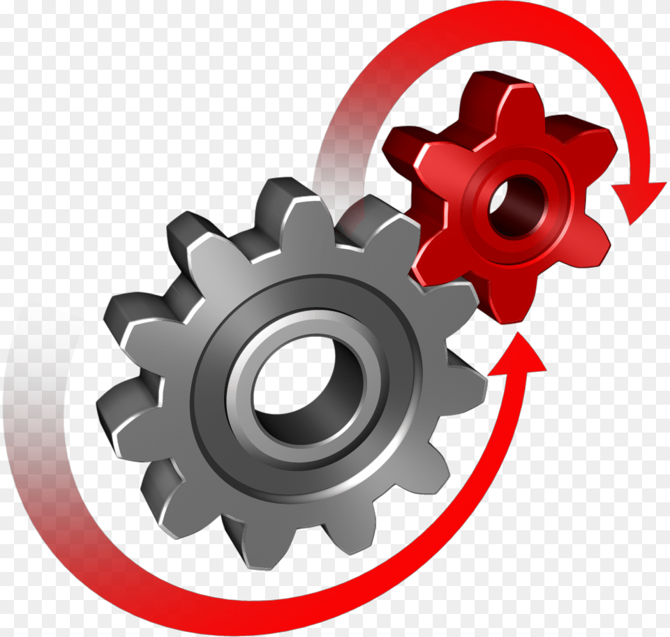 Gear Icon, Machine, Dynamite, Weapon Png Image