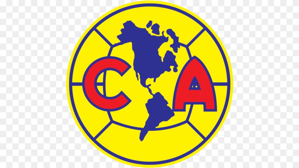 128x128 Soccer Team Club America, Logo, Symbol, Person Free Png Download