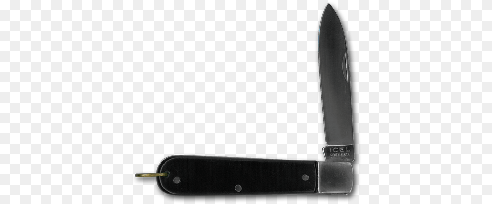 12quot Pocket Knife Blackwith Key Invin, Blade, Weapon, Dagger Png Image