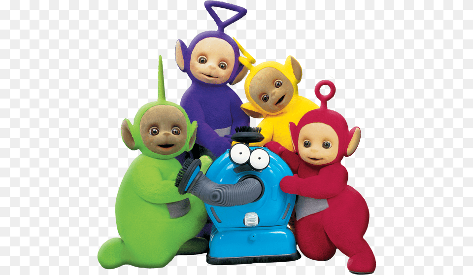 Teletubbies Teletubbies Teletubbies And Noo Noo, Toy, Plush, Teddy Bear, Face Free Png Download