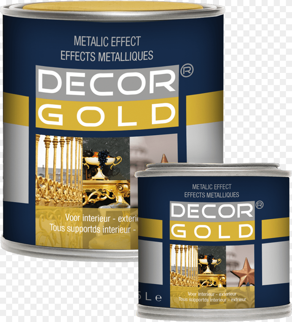 Gold Paint, Aluminium, Tin, Can, Canned Goods Free Transparent Png