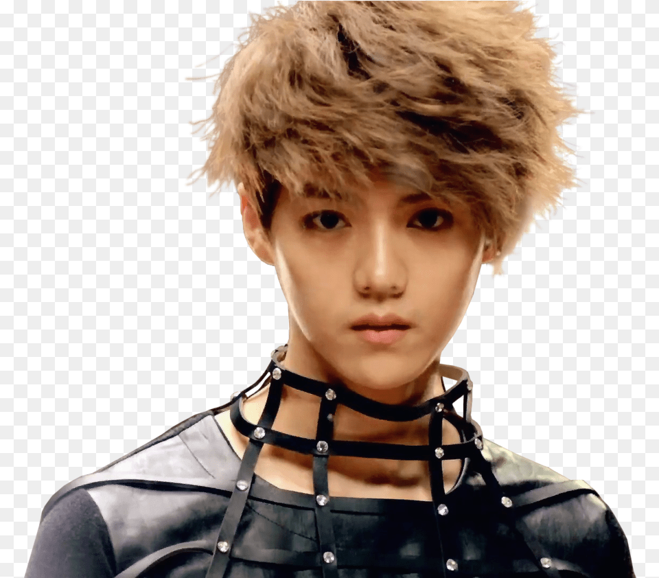 Luhan, Blonde, Hair, Person, Head Png