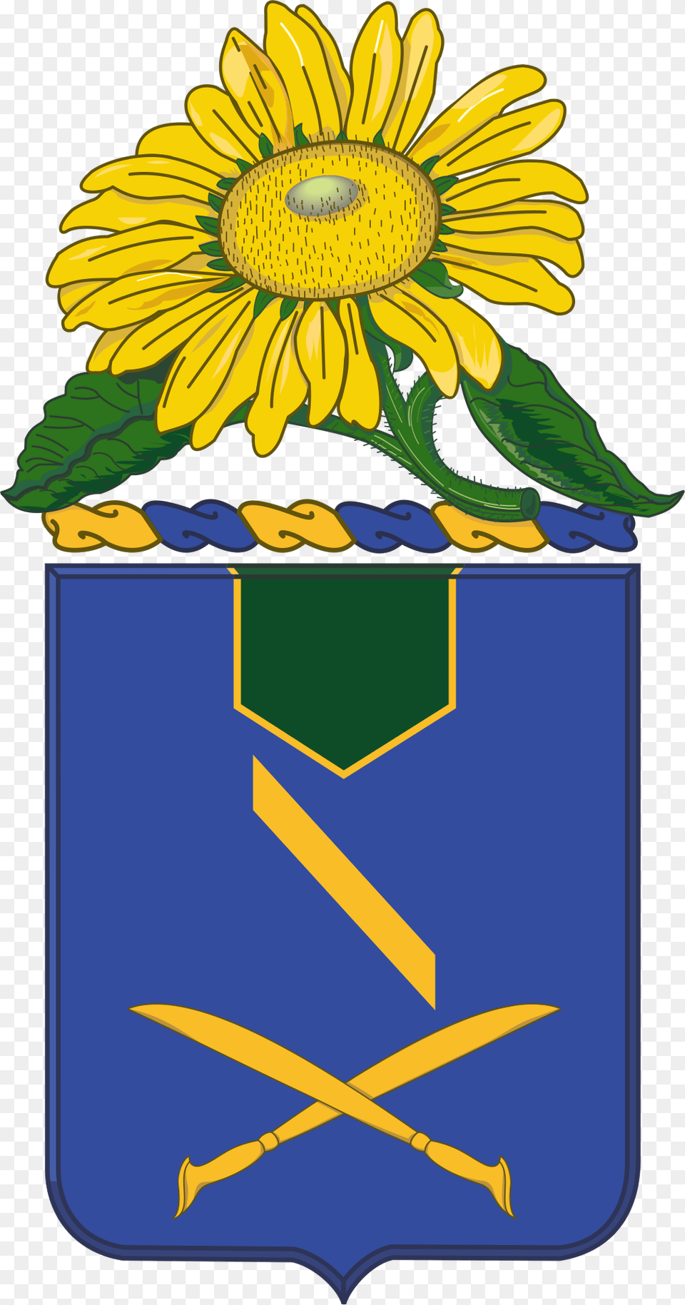137th Infantry Regiment Coat Of Arms Company K 137th Infantry Regiment Wwi, Flower, Plant, Sunflower Png Image