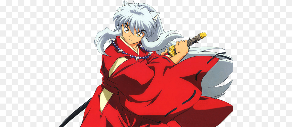 Inuyasha, Book, Comics, Publication, Person Free Png Download