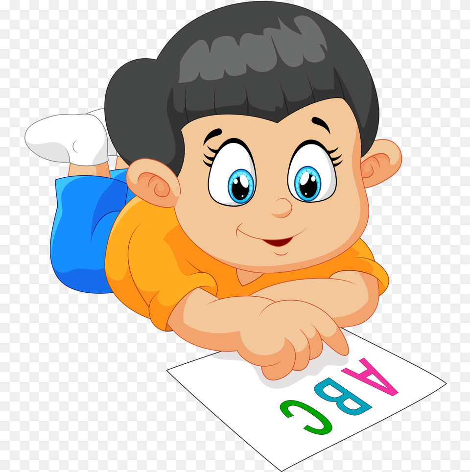 13bb05 Faa7db9c Orig Clip Art Random And Chart Toddler Reading Cartoon, Face, Head, Person, Photography Free Transparent Png