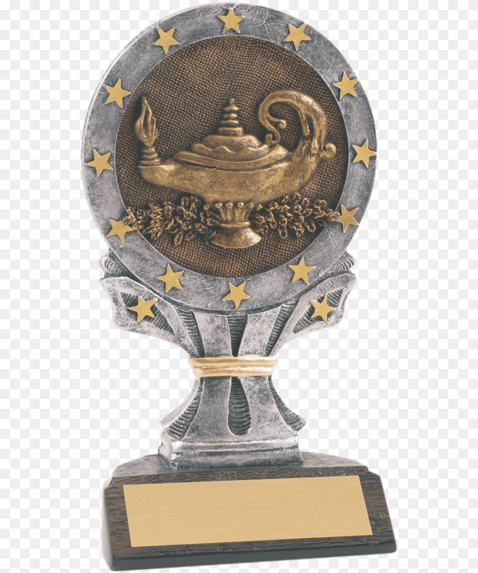 14 Baseball All Star Trophies, Bronze, Trophy, Pottery, Art Png Image