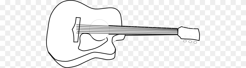 Guitar Outline, Musical Instrument, Gun, Weapon Free Png