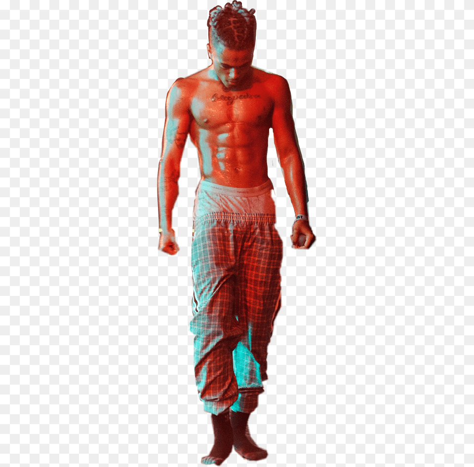 Xxxtentacion Hair, Torso, Back, Body Part, Person Png Image