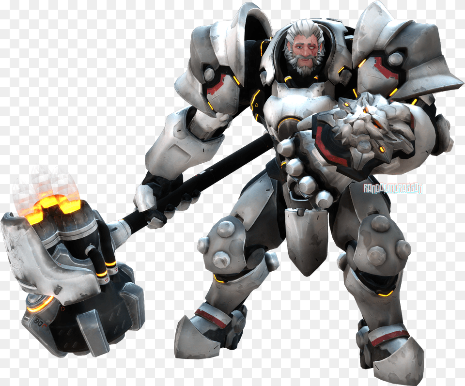 Reinhardt, Robot, Adult, Male, Man Free Png Download