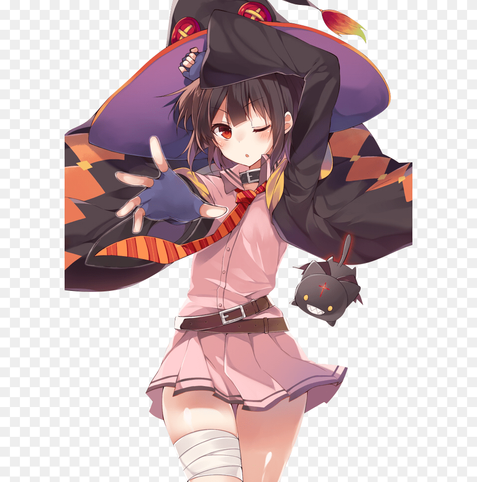 Megumin, Anime, Adult, Person, Female Free Transparent Png