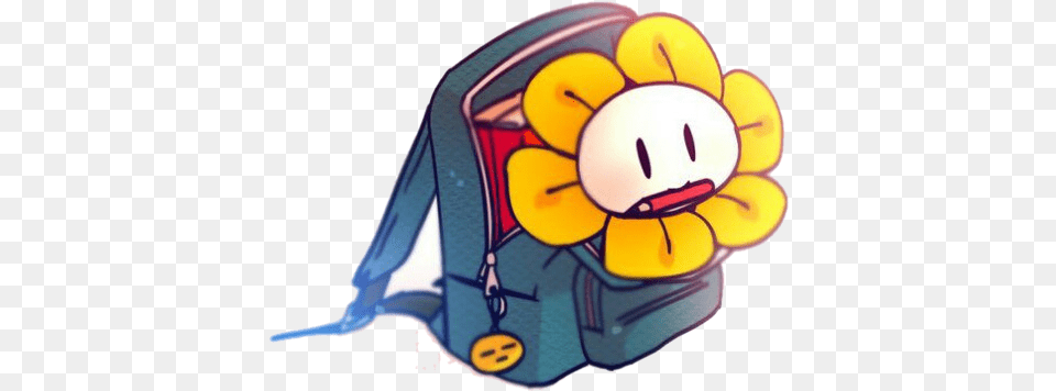 Flowey, Backpack, Bag, Nature, Outdoors Free Png