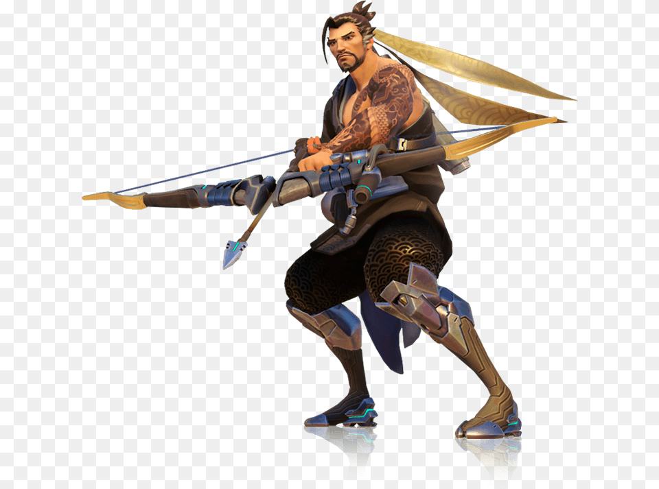 Hanzo, Archer, Archery, Bow, Weapon Free Png Download